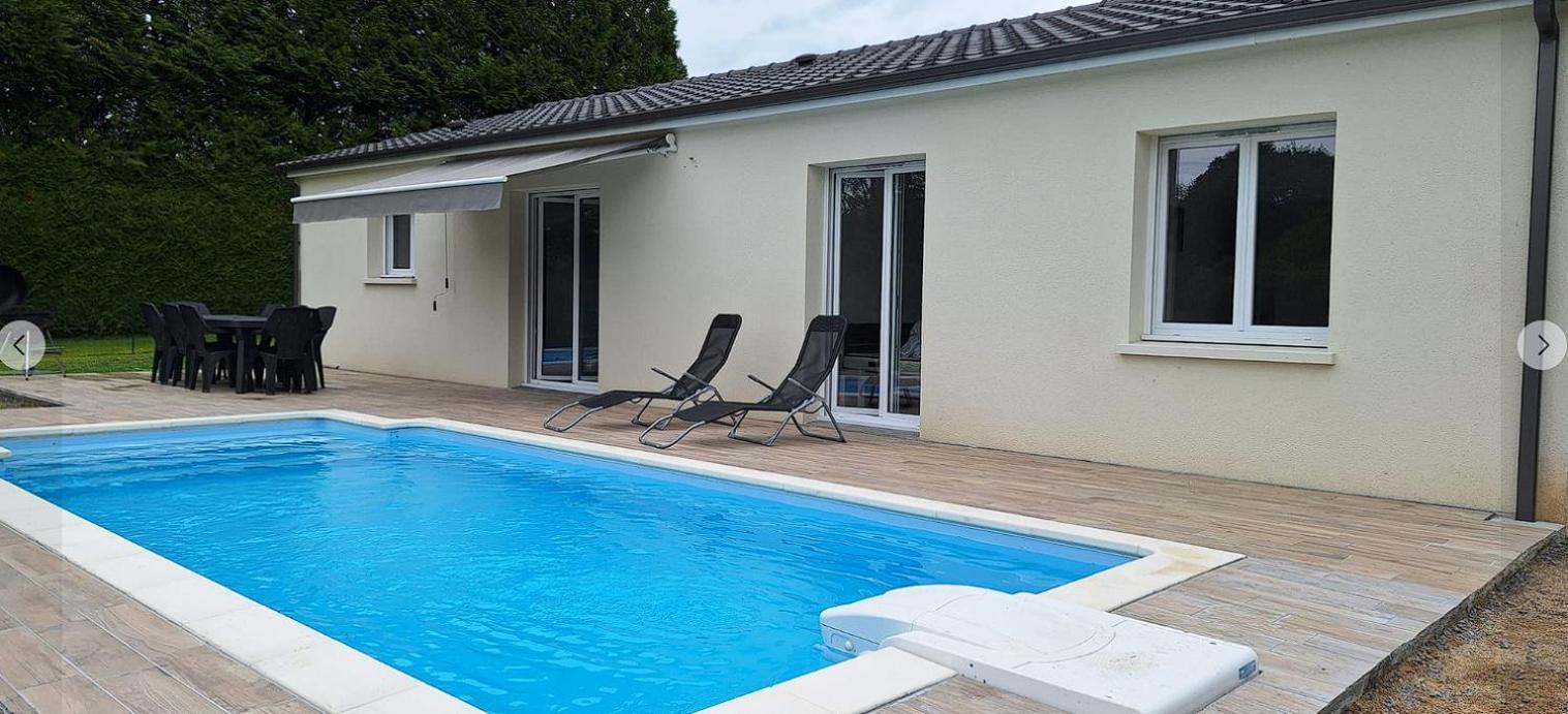 Les Granges De Soulagnieux Et Sa Piscine Privee Villa Piégut-Pluviers Eksteriør billede